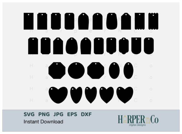 30 Printable Tag SVG Templates: Your Ultimate Gift Tag Bundle