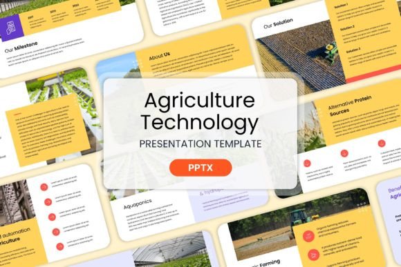 Agriculture Technology - PPT Templates: Your Business Presentation Ally
