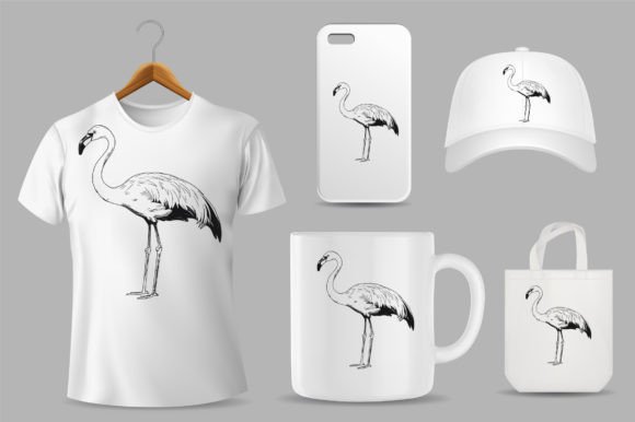 Bring a Tropical Vibe to Your Projects with Flamingo Illustrations