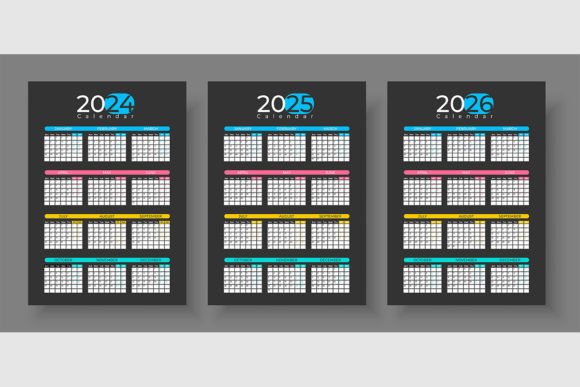 Calendar Templates 2024 2025: Your Go-To Design Toolkit