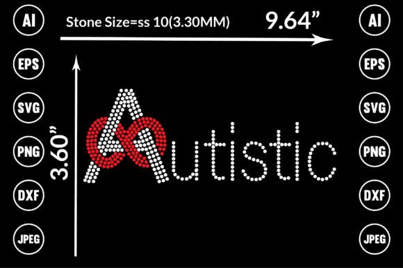 Designing with Purpose: Autism Rhinestone Templates
