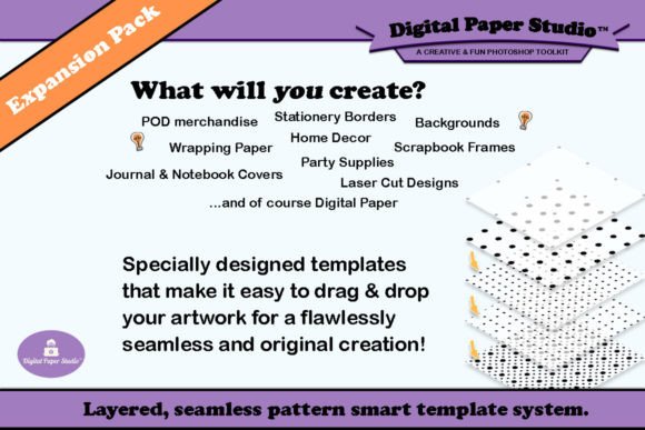 DIY Seamless Pattern Smart Templates #03: Your Creative Shortcut