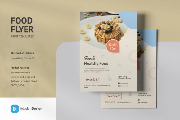 Food Flyer PSD Templates Vol 018: A Designer's Guide