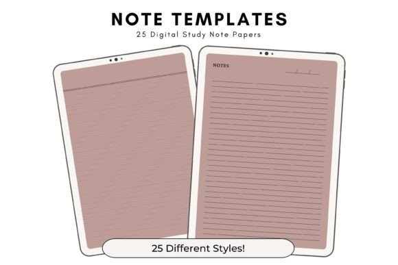 Lilac Suede Printable Note Templates: A Digital Stationery Kit