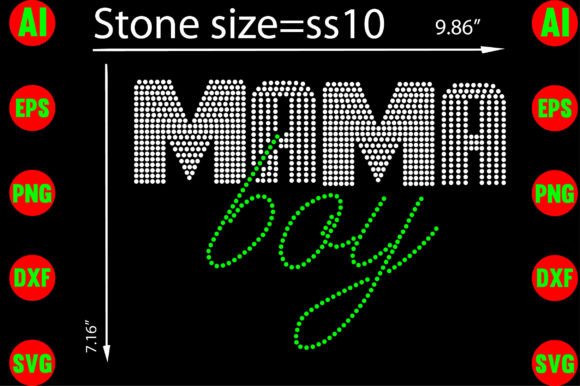 Mama Boy Rhinestone Templates: A Designer's Guide