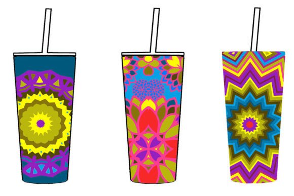 Mandala Tumbler Templates Pretty: 30 Designs for Your Tumblers
