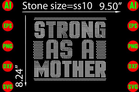 Mother Day Rhinestone Templates: A Designer's Instant Download Guide