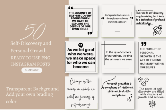 Self-Discovery Personal Growth Templates: The Designer's Toolkit for Authentic Branding