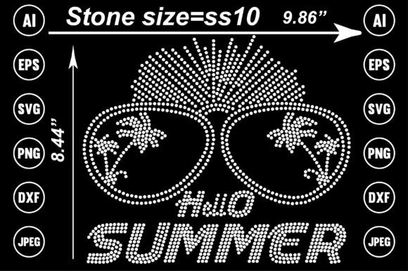 Summer Rhinestone Templates: A Guide to Glittering Designs